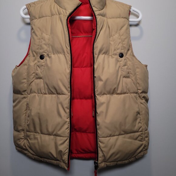 Gap Kids Reversible Puff Vest - Boys Size L (10) - Picture 6 of 9
